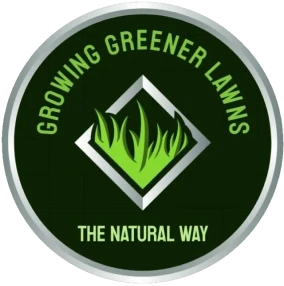 Growing greener lawns badge design